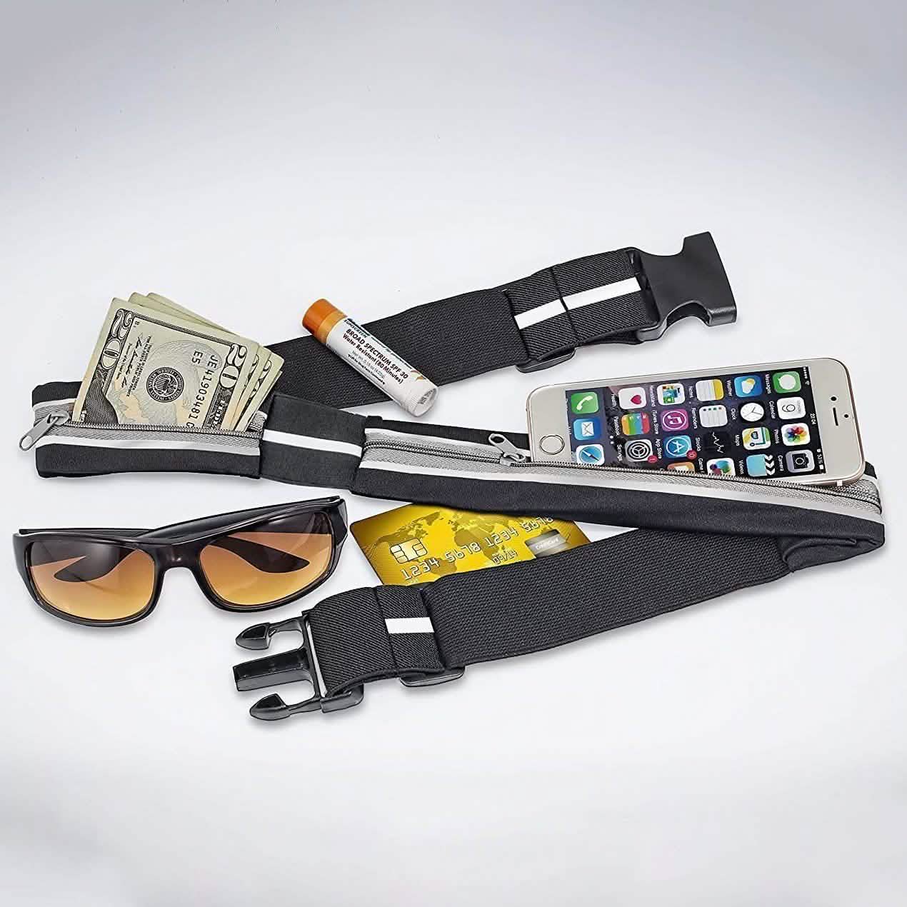 2-Pack: As Seen on TV Blue LED Light Up Running Go Belt DailySale