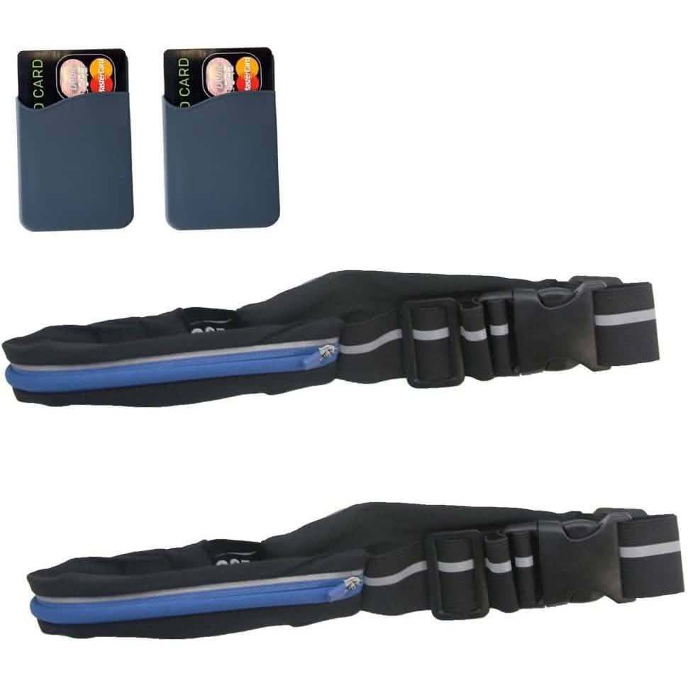 2-Pack: As Seen on TV Blue LED Light Up Running Go Belt DailySale