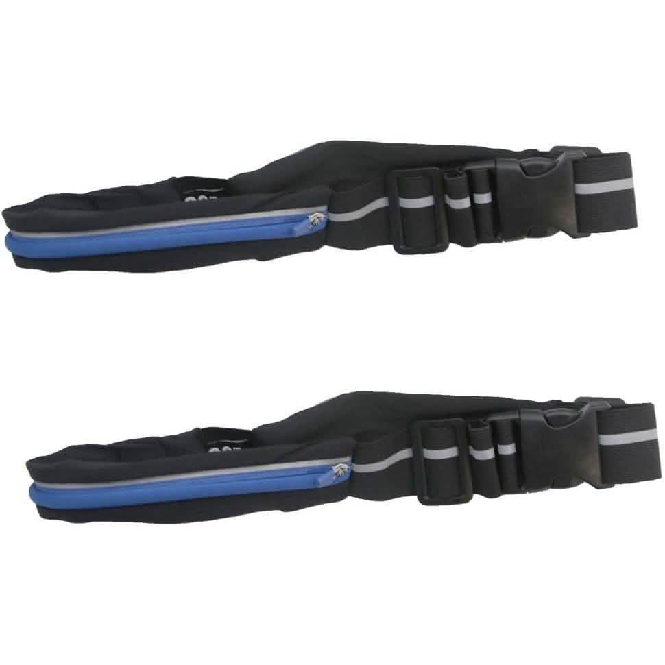 2-Pack: As Seen on TV Blue LED Light Up Running Go Belt DailySale