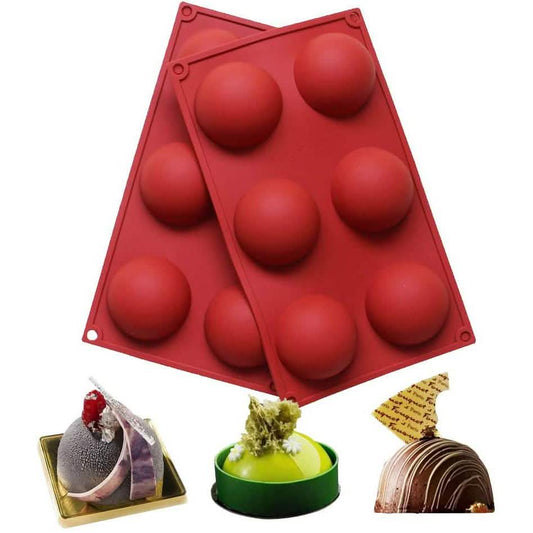 2-Pack: Baker Depot 6-Hole Silicone Mold DailySale