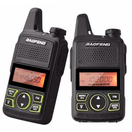 2-Pack: Baofeng T1 Walkie Talkie DailySale