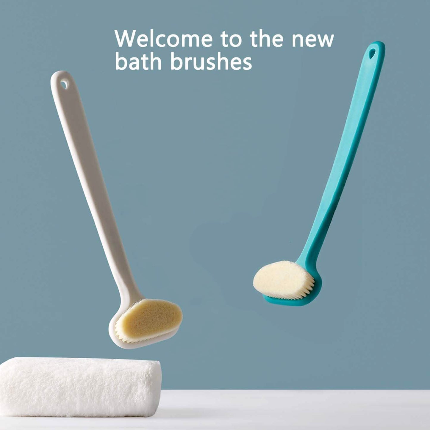 2-Pack: Bath Body Brush with Comfy Bristles DailySale