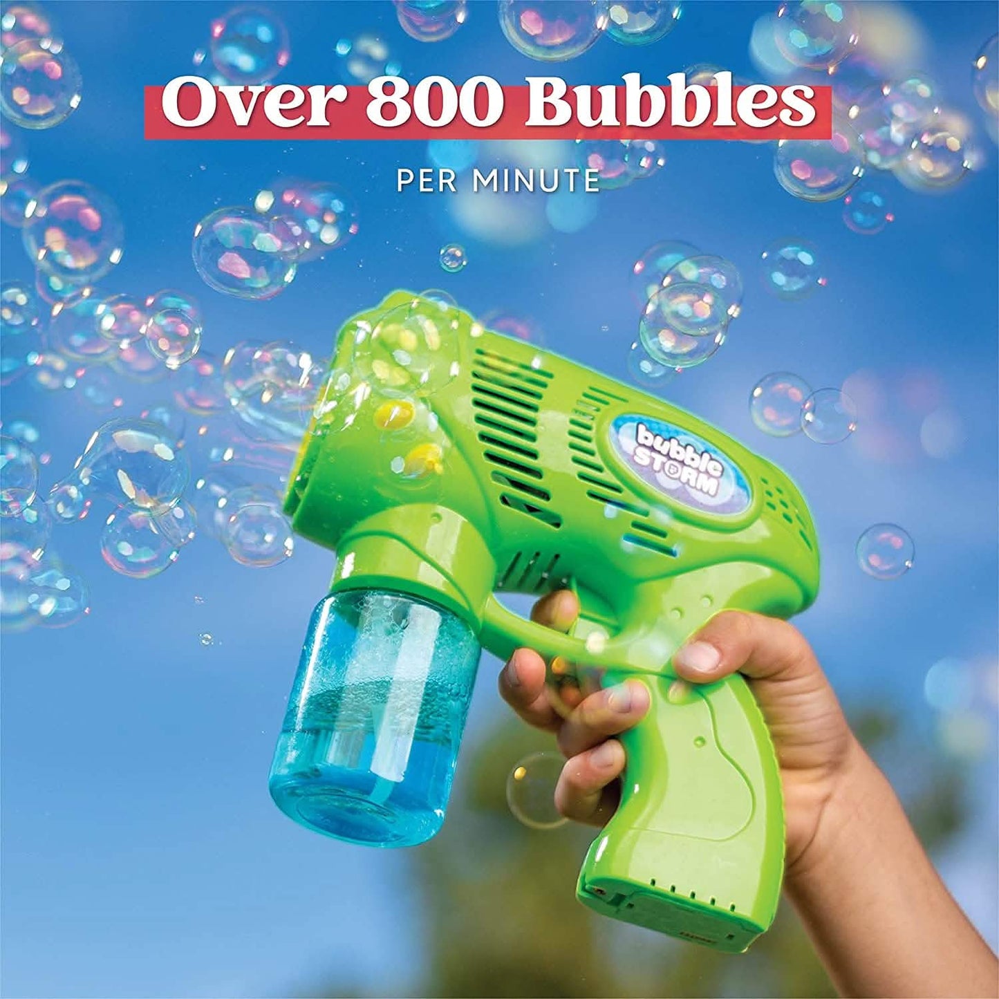 2-Pack: Blue and Green Bubble Gun DailySale