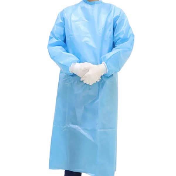 2-Pack: Blue Protective Isolation Gown DailySale
