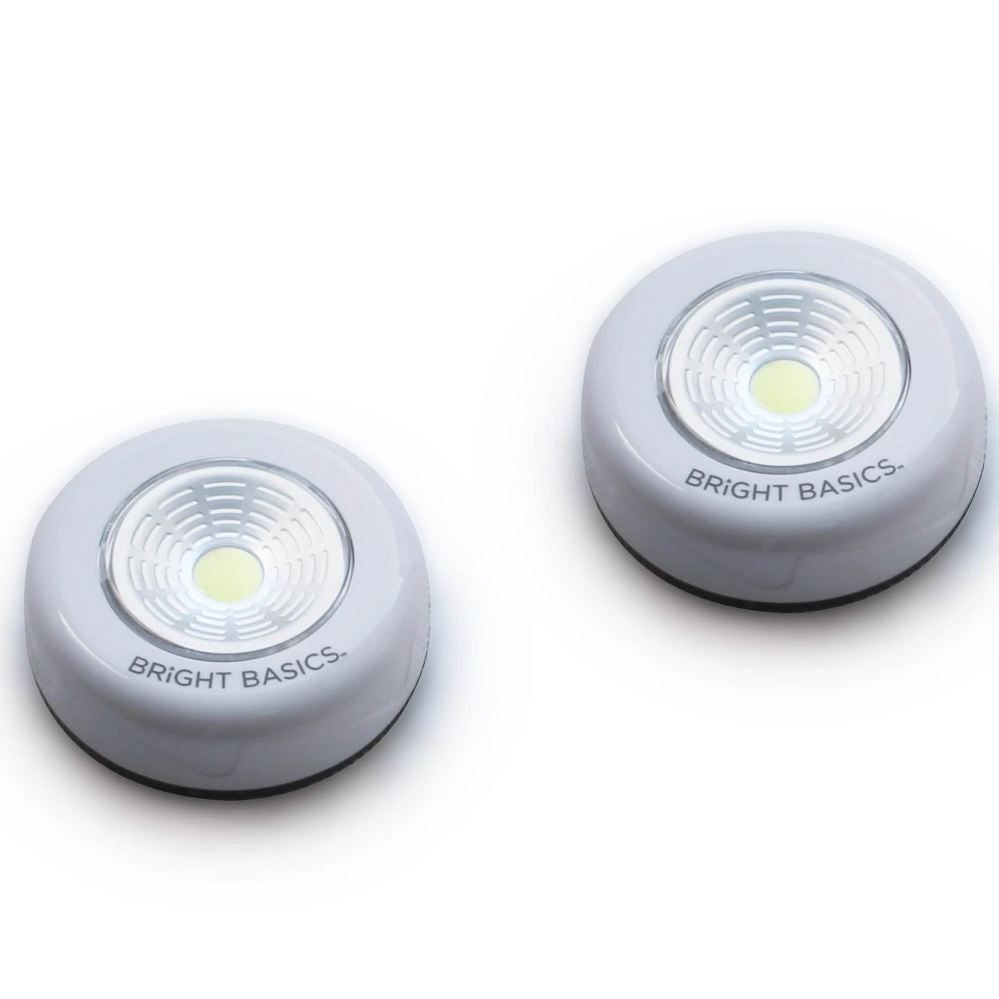 2-Pack: Bright Basics Ultra Thin Wireless LED Puck Lights DailySale