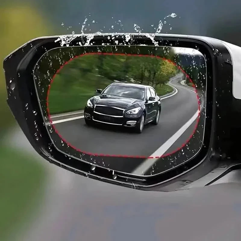 2-Pack: Car Waterproof Transparent Film Rearview Mirror Protection DailySale
