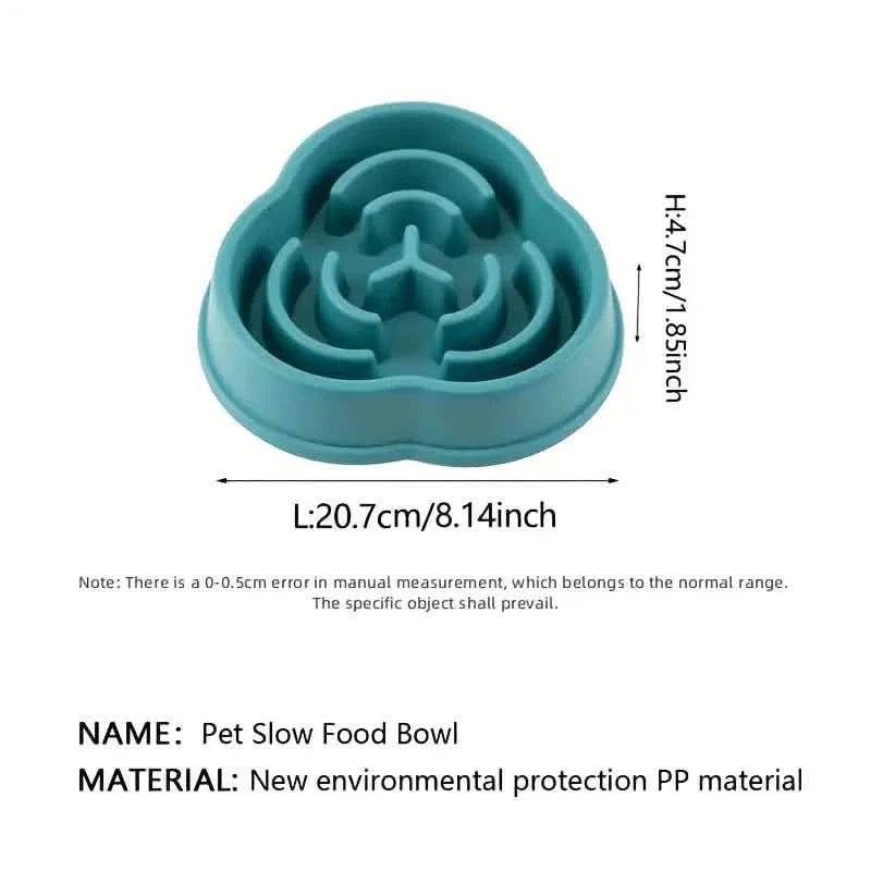 2-Pack: Cat and Dog Slow Food Bowl Slow Food Bowl DailySale