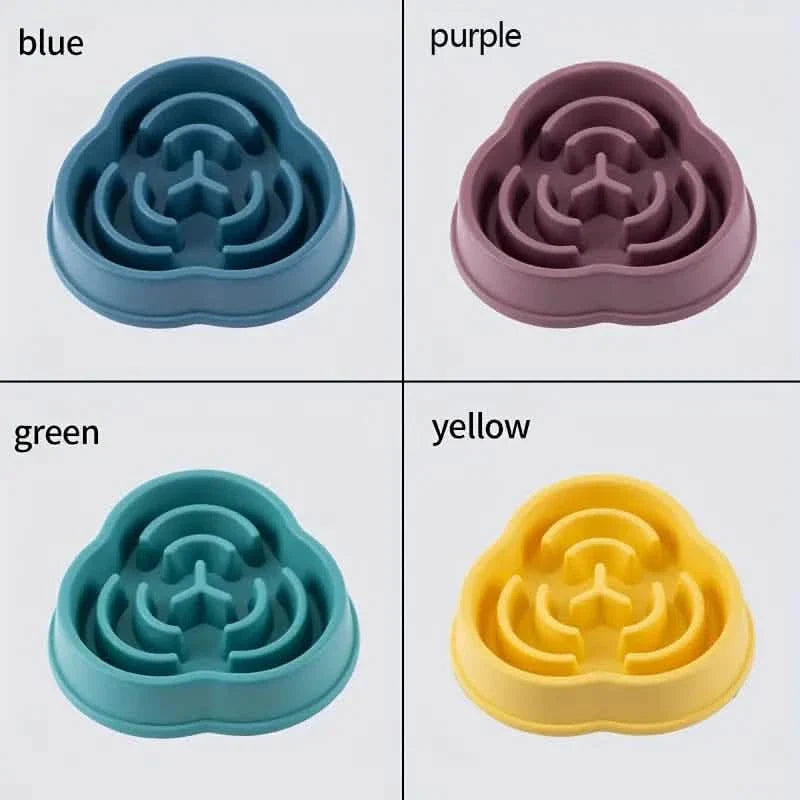 2-Pack: Cat and Dog Slow Food Bowl Slow Food Bowl DailySale