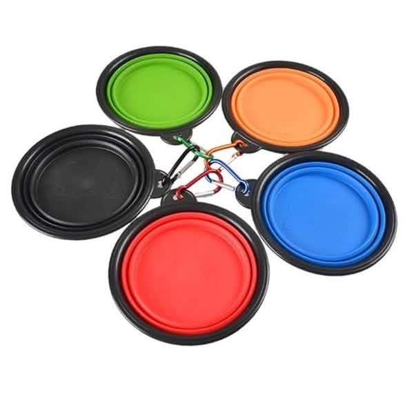 2-Pack: Collapsible Food Water Travel Bowl DailySale