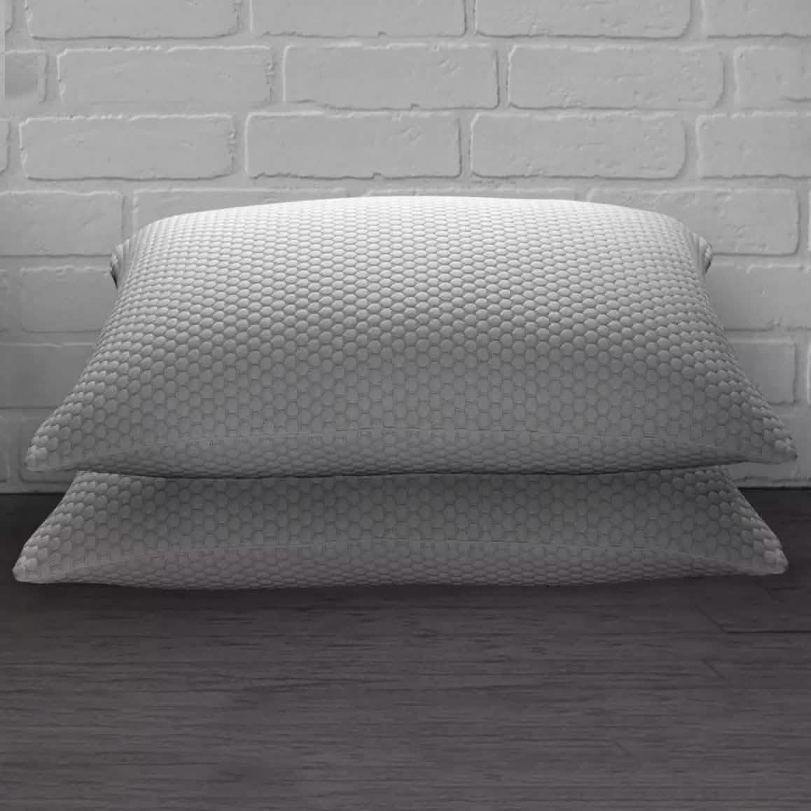 2-Pack: Cool N' Comfort Gel Fiber Pillow with CoolMax Technology DailySale