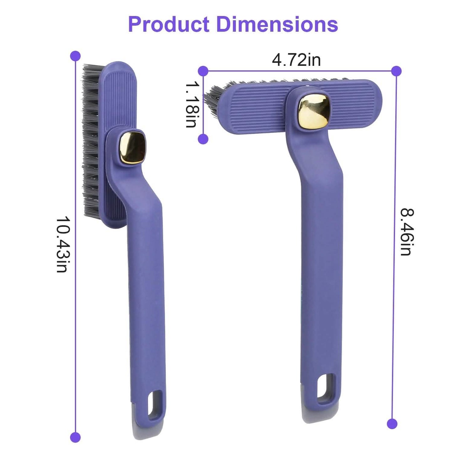 2-Pack: Crevice Cleaning Brush Stiff Bristle Brush Gap Cleaner DailySale