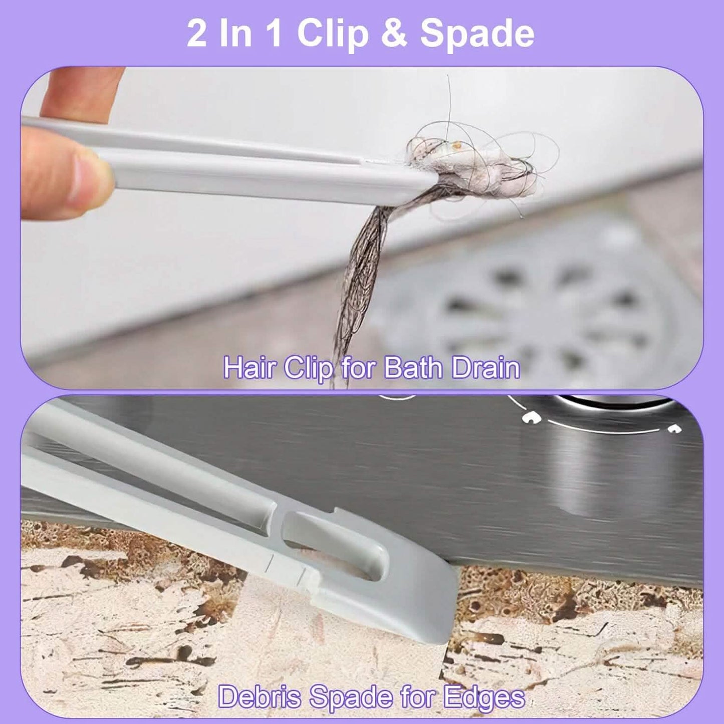 2-Pack: Crevice Cleaning Brush Stiff Bristle Brush Gap Cleaner DailySale
