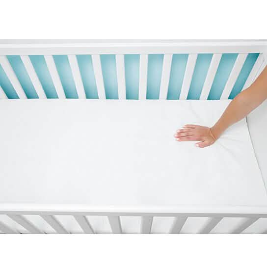 2-Pack: Deluxe Vinyl Zippered Crib Mattress Cover DailySale