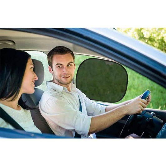 2-Pack: Durable & Flexible Easy-to-Install Window Cling Sun Shades DailySale