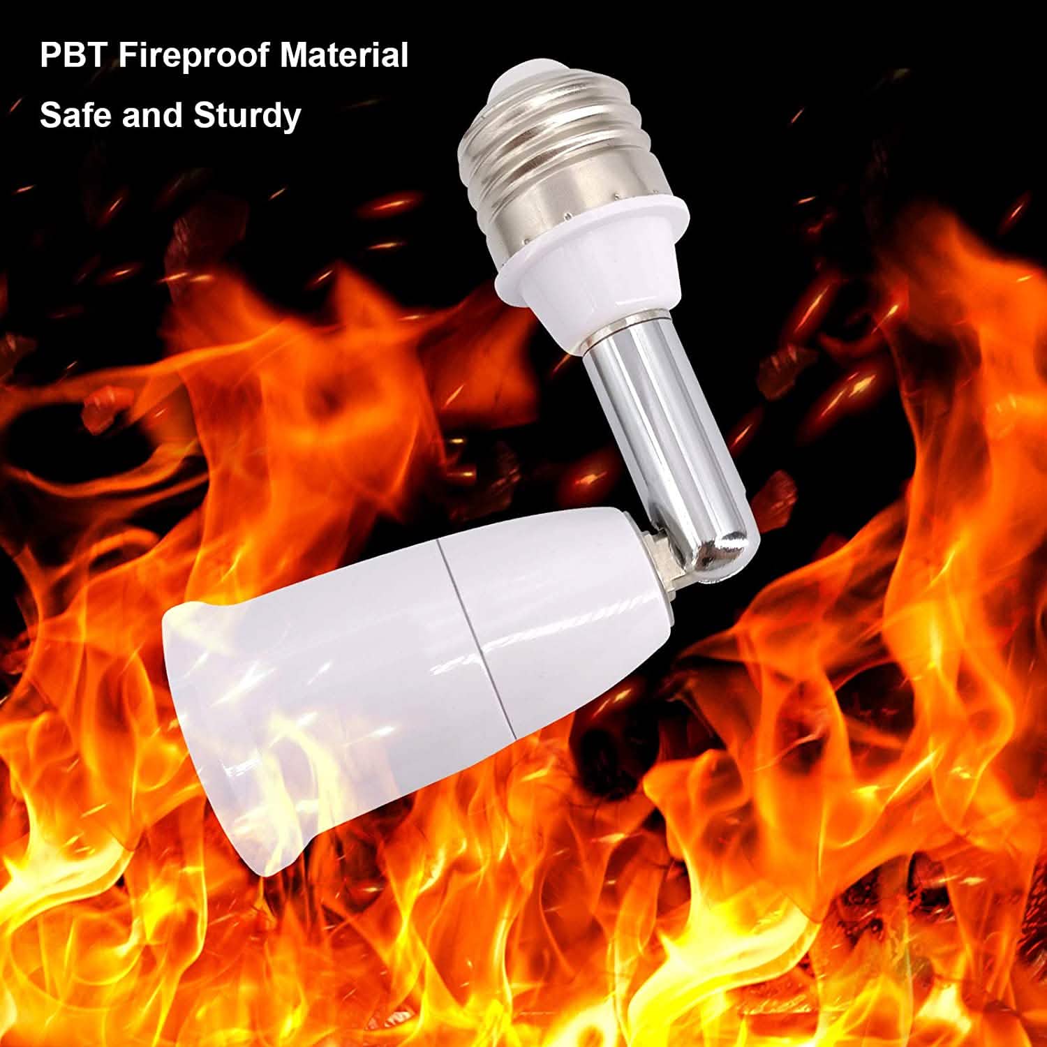 2-Pack: E26/E27 Lamp Holder Extender DailySale