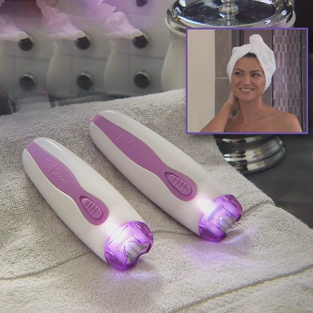 2-Pack: Epi Smooth Hair Removal System DailySale