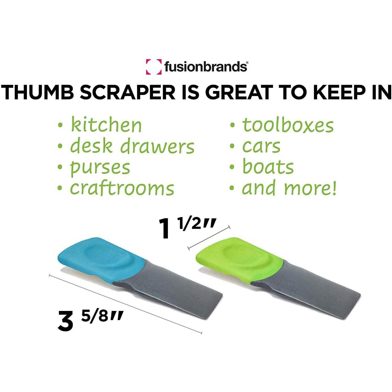 2-Pack: FusionBrands Thumb Scraper Tool DailySale