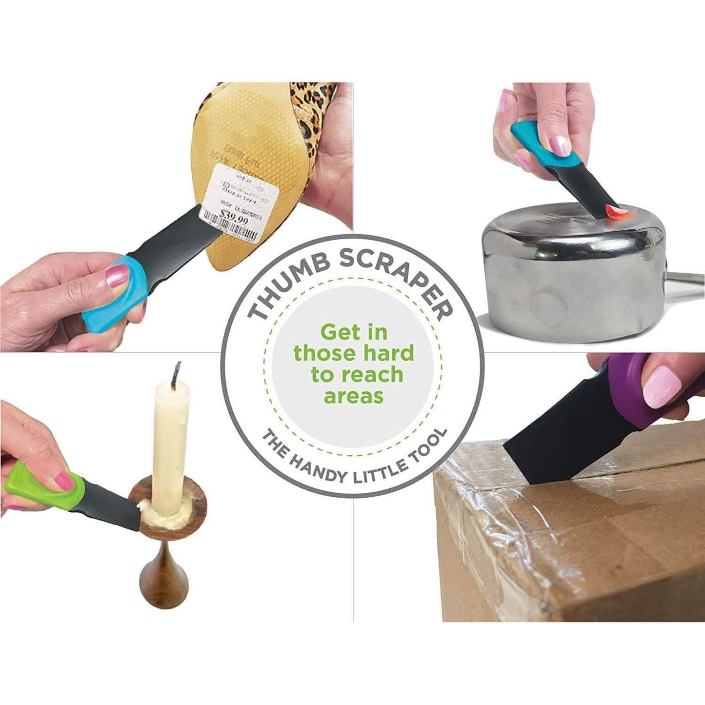 2-Pack: FusionBrands Thumb Scraper Tool DailySale