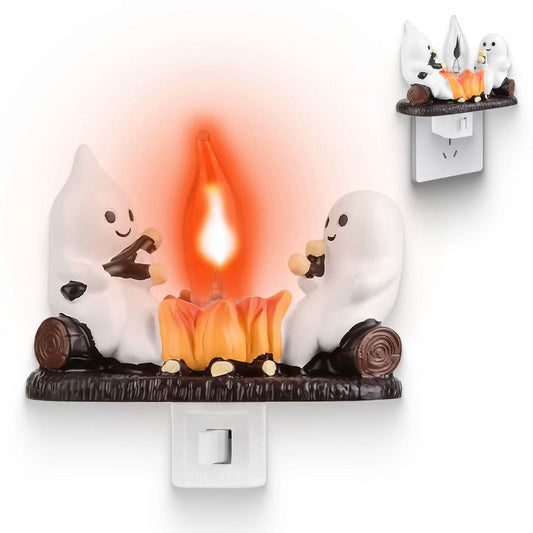 2-Pack: Ghost Campfire Flickering Flame Night DailySale