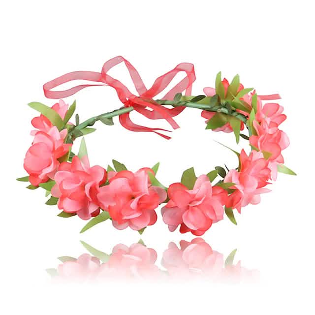 2-Pack: Girl's Floral Style Polyester Hair Accessories DailySale