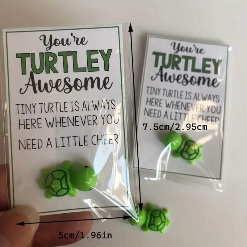 2-Pack: Green Tiny Turtle Good Luck Charm DailySale