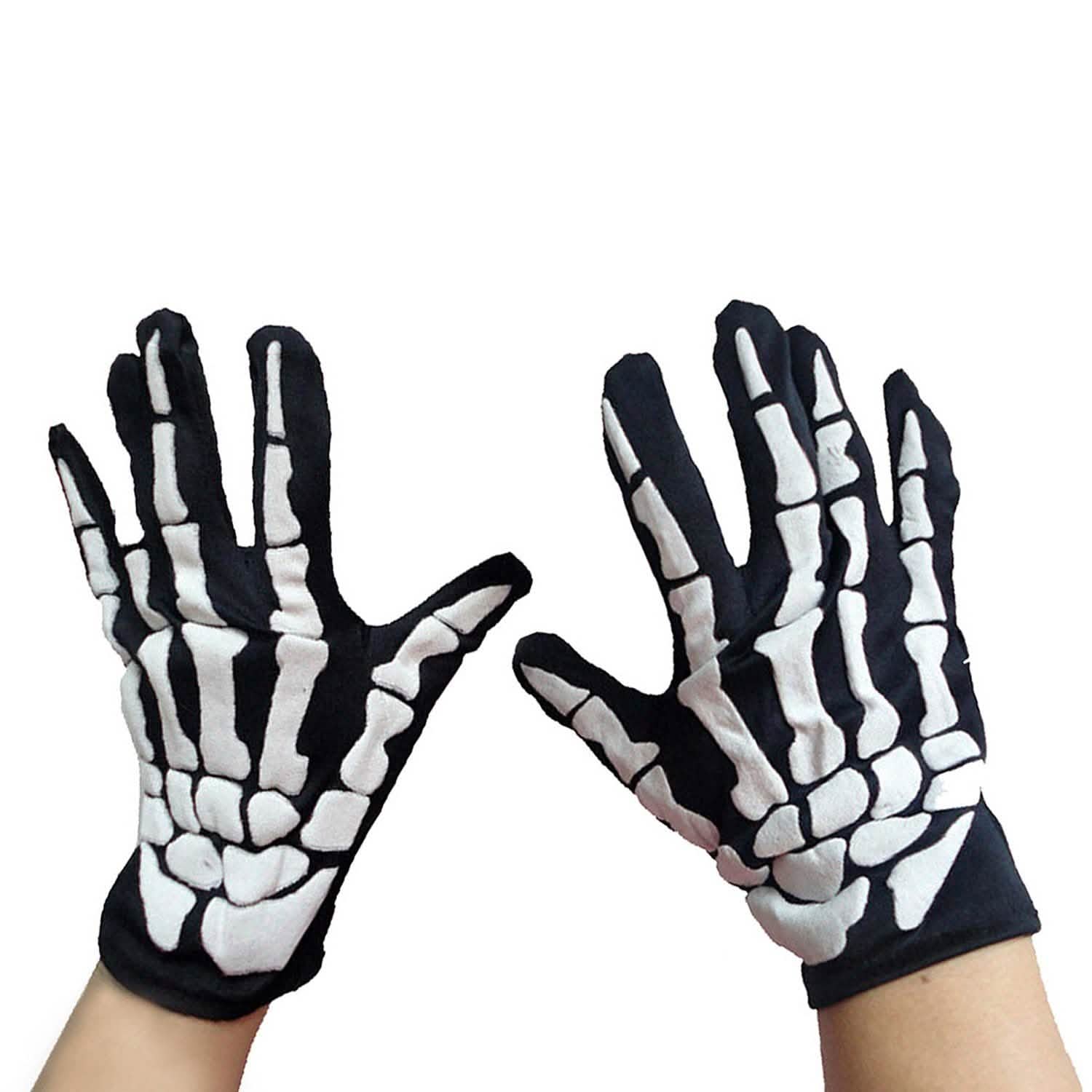 2-Pack: Halloween Special Glow In The Dark Gloves DailySale