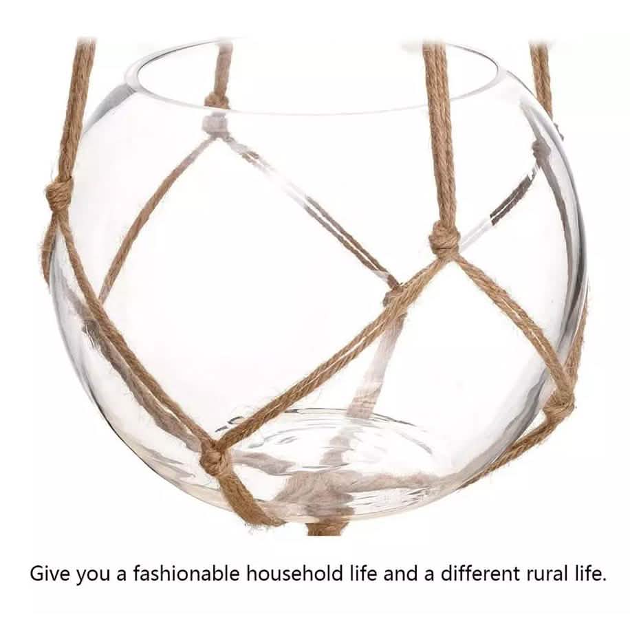 2-Pack: Indoor Outdoor Hanging Pot Rope Net Macrame Plant Hanger DailySale