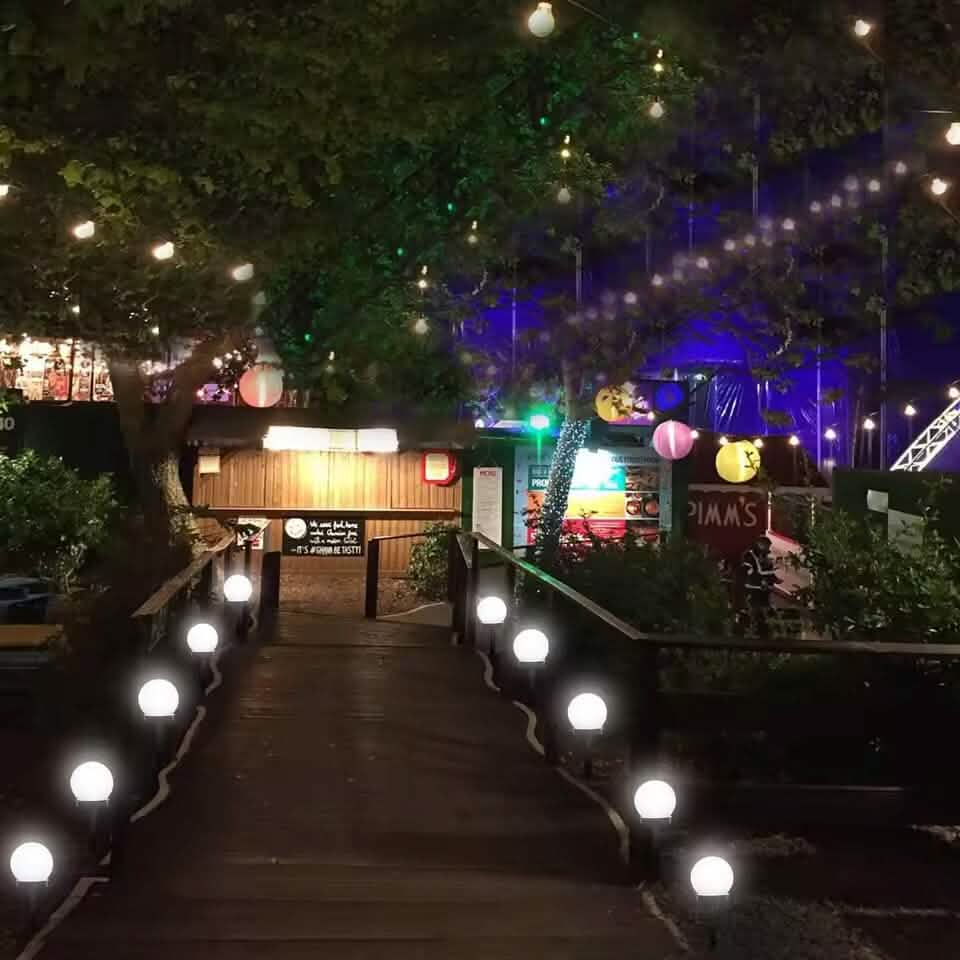 2-Pack: LED Solar Garden Outdoor Lights DailySale