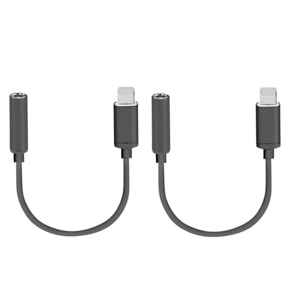 2-Pack: Lightning to Headphone Jack Adapter DailySale