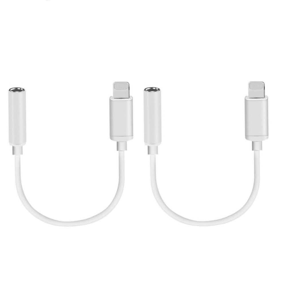 2-Pack: Lightning to Headphone Jack Adapter DailySale