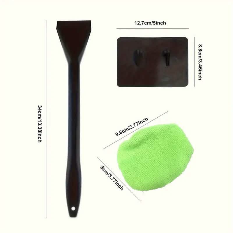 2-Pack: Long Handle Car Window Windshield Cleaner Brush Kit DailySale