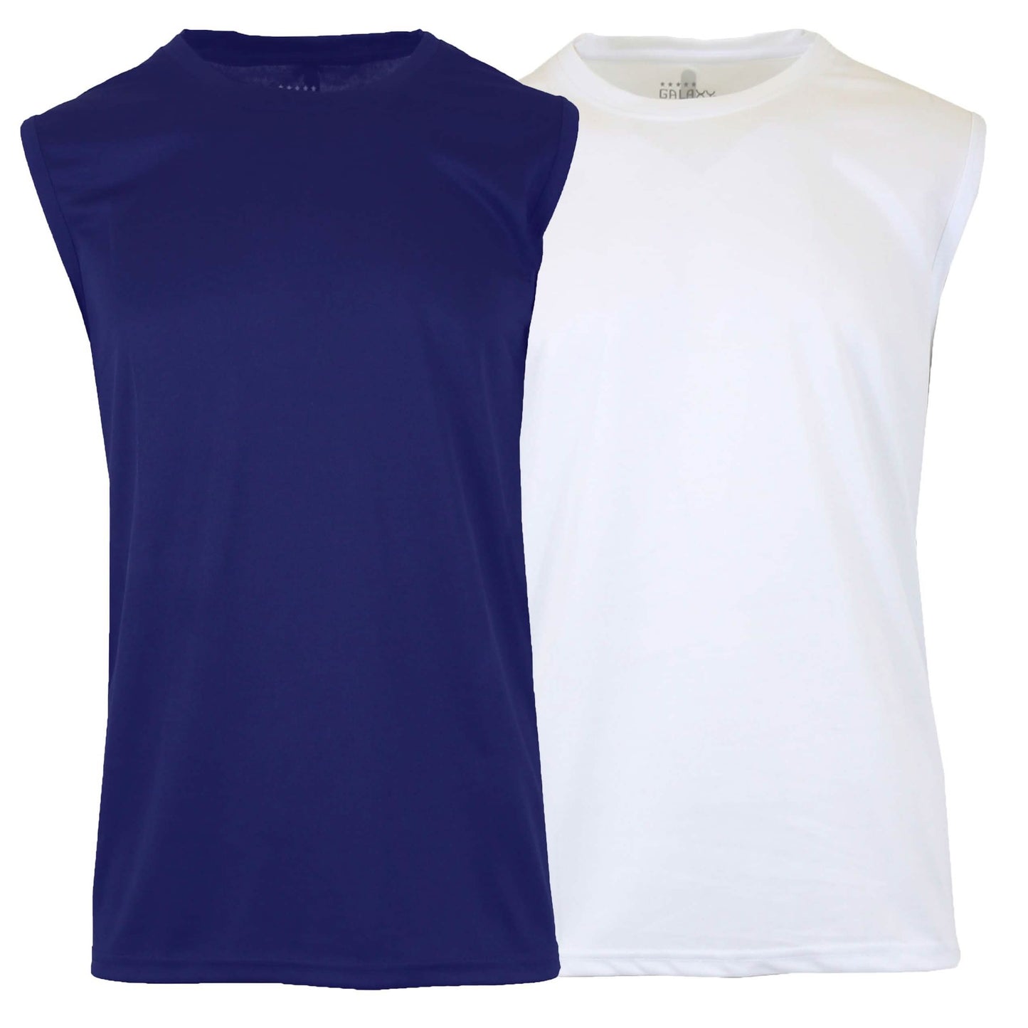 2-Pack: Men's Moisture Wicking Wrinkle Free Tagless Peformance Tops DailySale