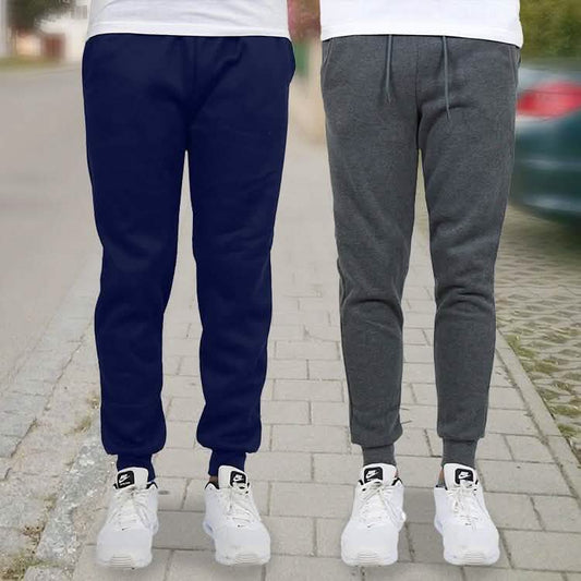 2-Pack: Men's Slim-Fit Fleece Jogger Sweatpants DailySale