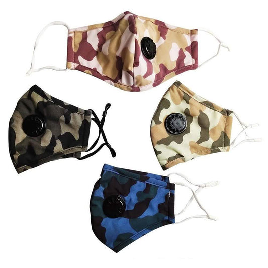 2-Pack: Multilayer Non-Medical Reusable Face Mask with Filter DailySale