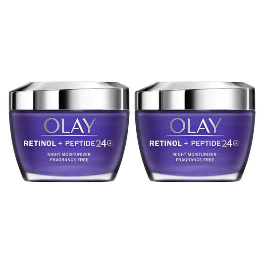 2-Pack: OLAY Retinol with Peptide 24 Advanced Night Face Moisturizer DailySale