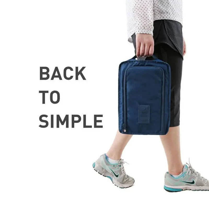 2-Pack: Portable Waterproof Travel Shoes Storage Bag DailySale