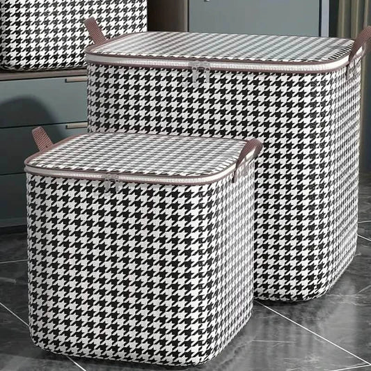 2-Pack: Quilt Storage Bag Organizer Non-woven Dustproof Foldable Wardrobe Space Saving Bag DailySale