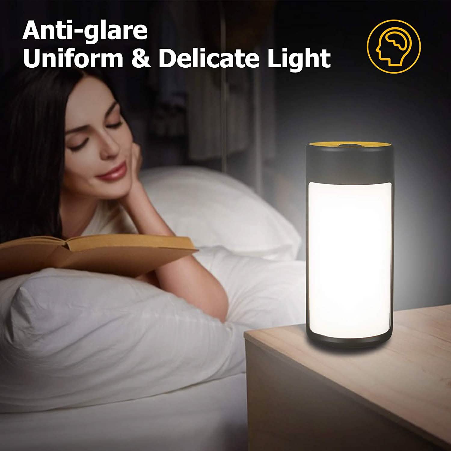 2-Pack: Rechargeable LED Camping Lantern DailySale