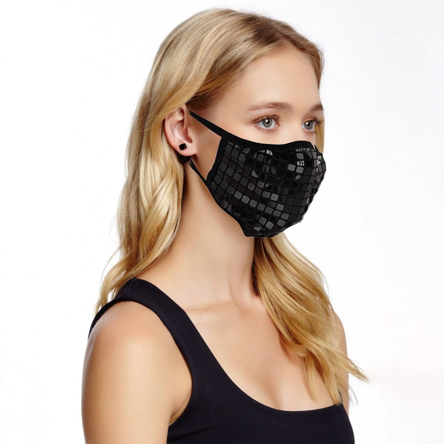 2-Pack: Reusable Fitted Fabric PVC Mask DailySale