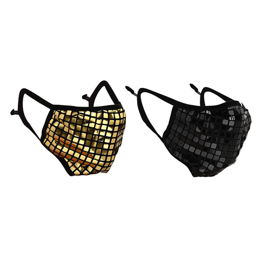 2-Pack: Reusable Fitted Fabric PVC Mask DailySale
