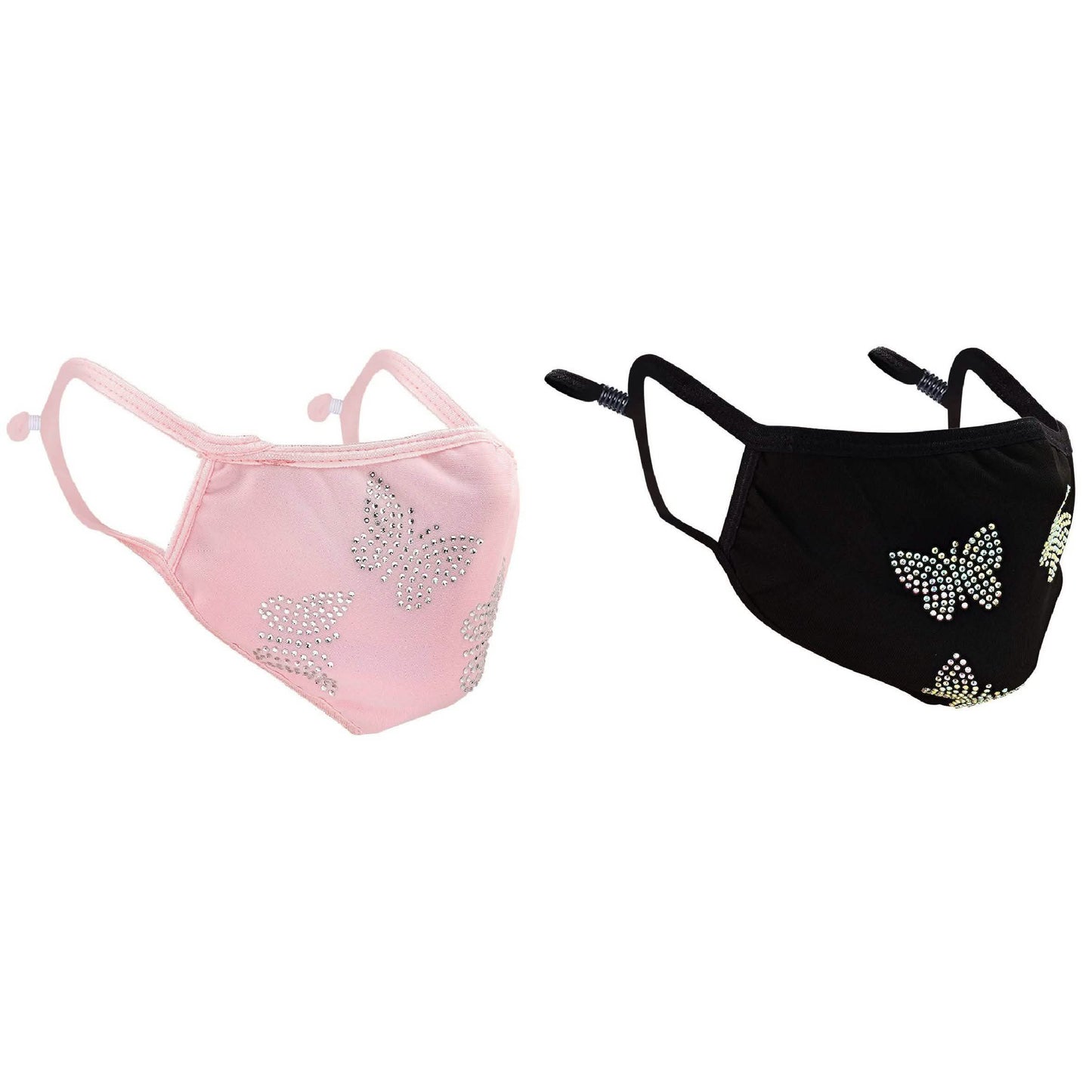 2-Pack: Reusable Washable Fitted Butterfly Pattern DailySale
