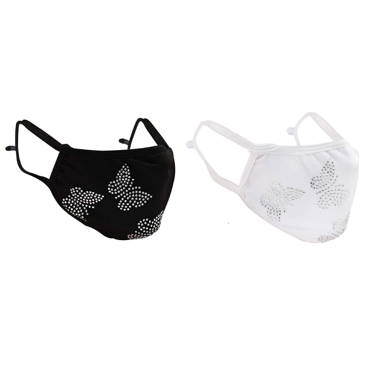 2-Pack: Reusable Washable Fitted Butterfly Pattern DailySale
