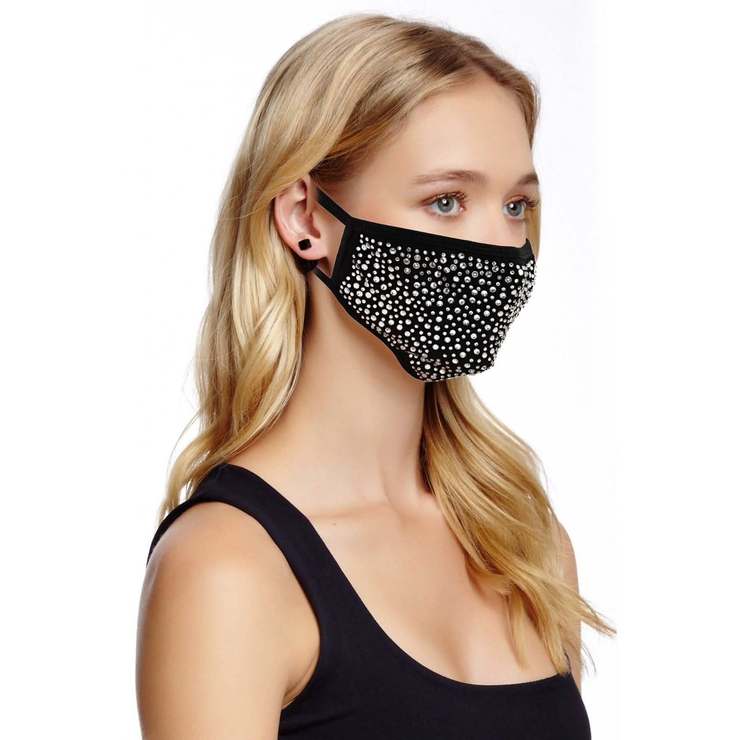 2-Pack: Reusable Washable Fitted Crystal Masks DailySale