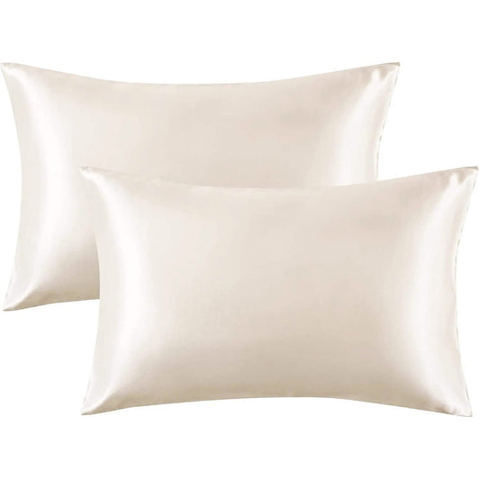 2-Pack: Satin Pillowcases with Envelope Closure DailySale
