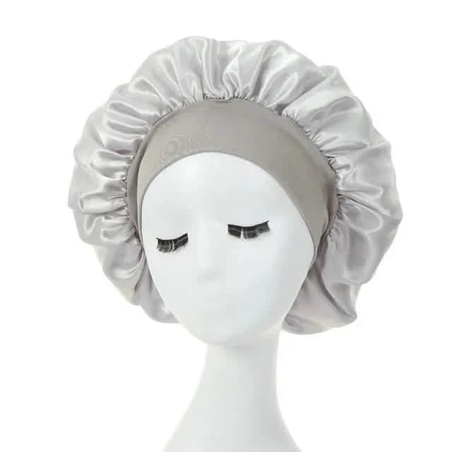 2-Pack: Satin Sleep Bonnet for Curly Hair DailySale