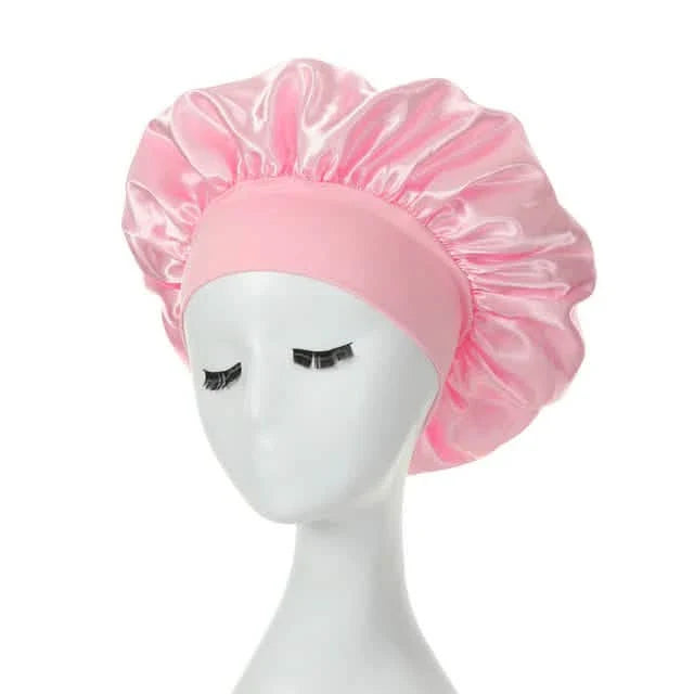 2-Pack: Satin Sleep Bonnet for Curly Hair DailySale