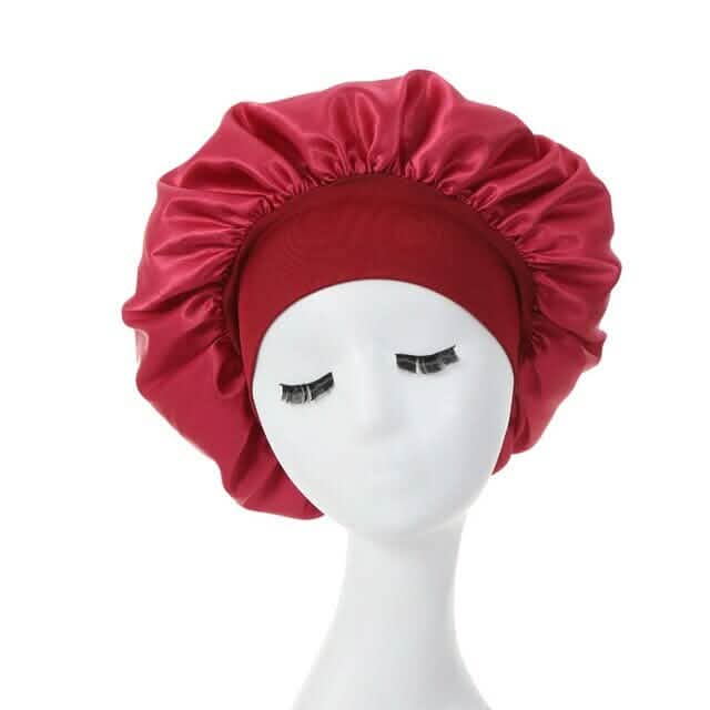 2-Pack: Satin Sleep Bonnet for Curly Hair DailySale