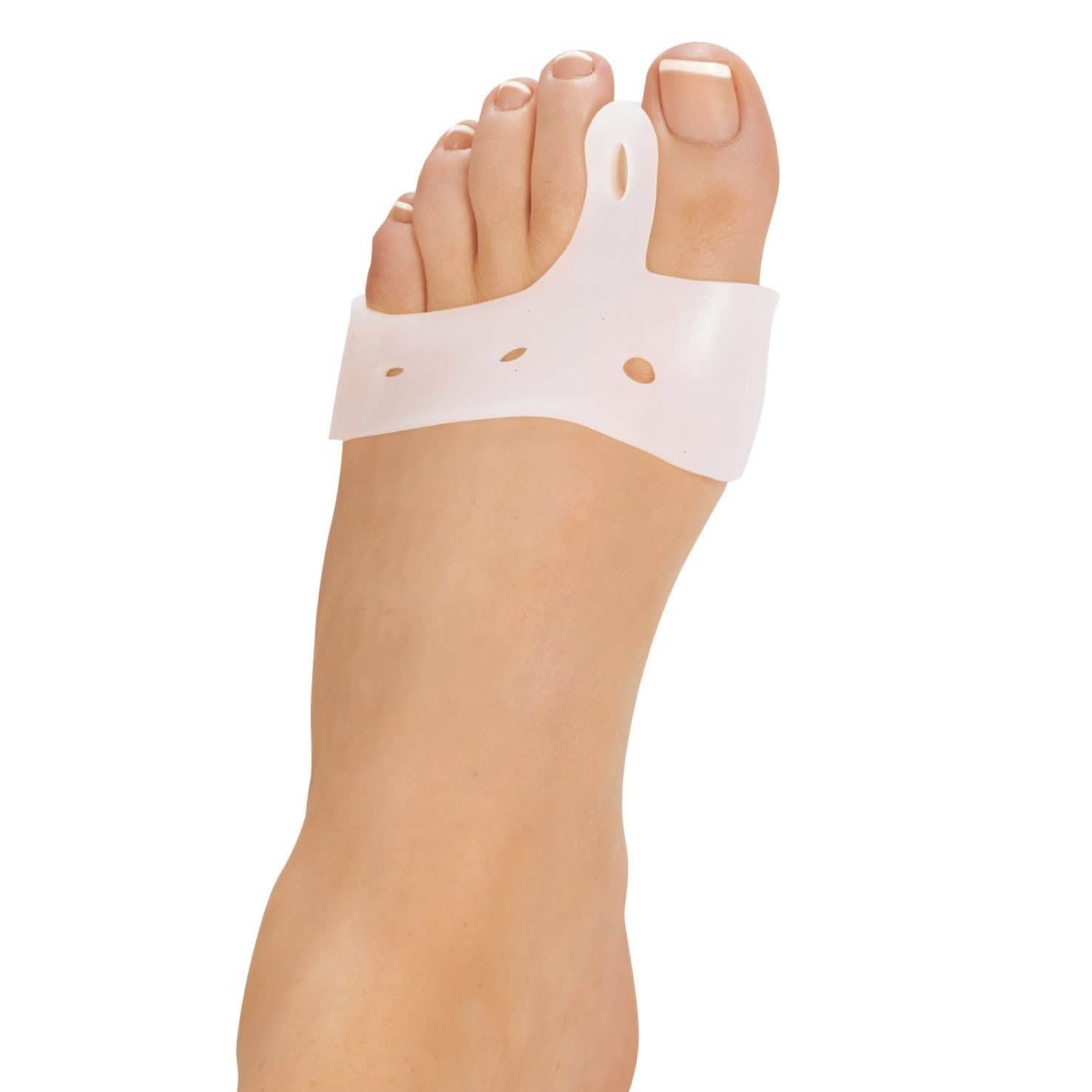 2-Pack: Silicone Gel Pads for Hallux Valgus DailySale