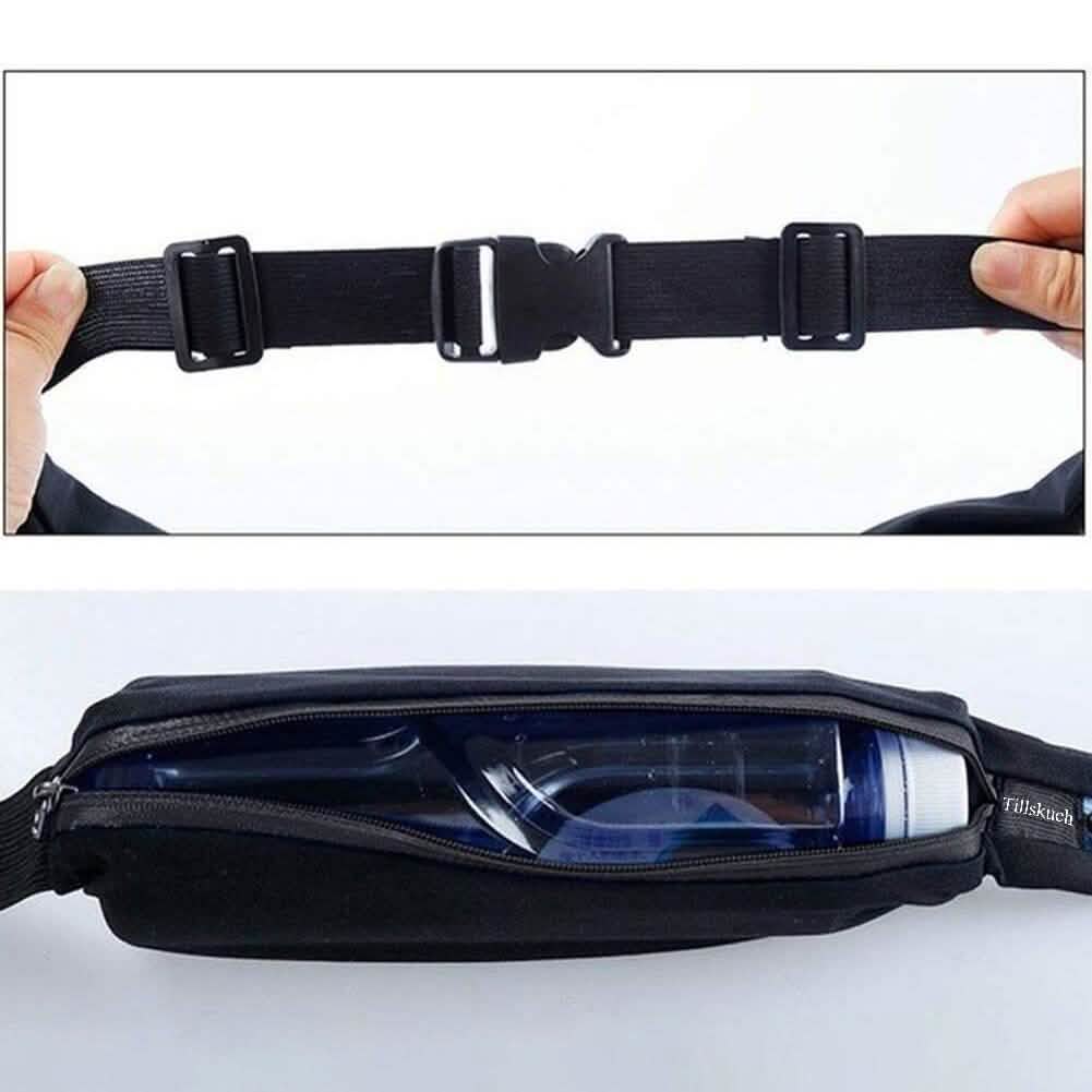 2-Pack: Slim Waist Pocket Running Belt DailySale