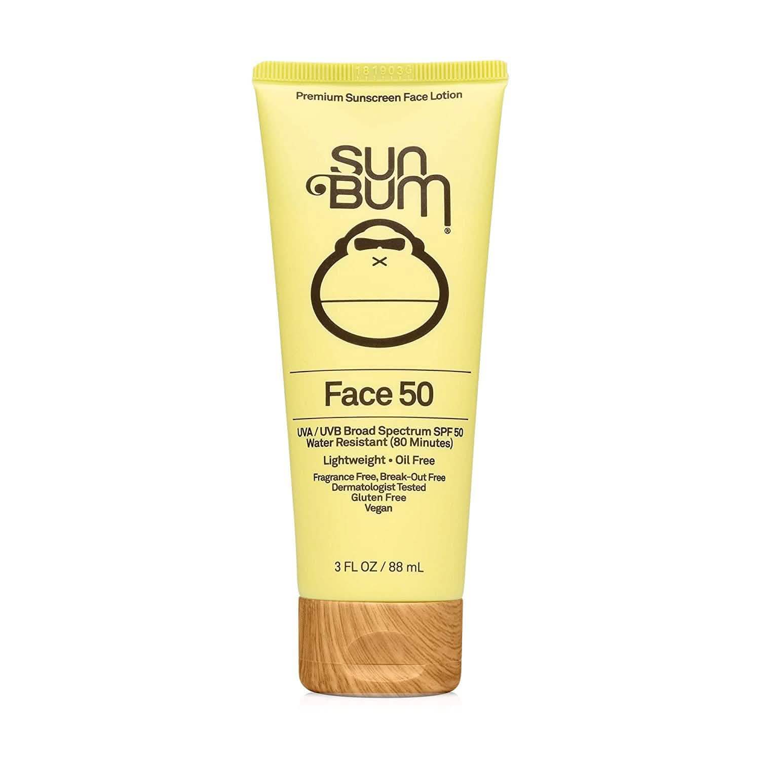 2-Pack: Sun Bum Original SPF 50 Sunscreen Face Lotion 3 oz DailySale